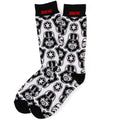 Star Wars Darth Vader Black, White, and Gray Dress Socks and Lapel Pin Gift Set