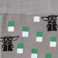 Star Wars Mandalorian and Grogu Gray Dress Socks and Lapel Pin Gift Set