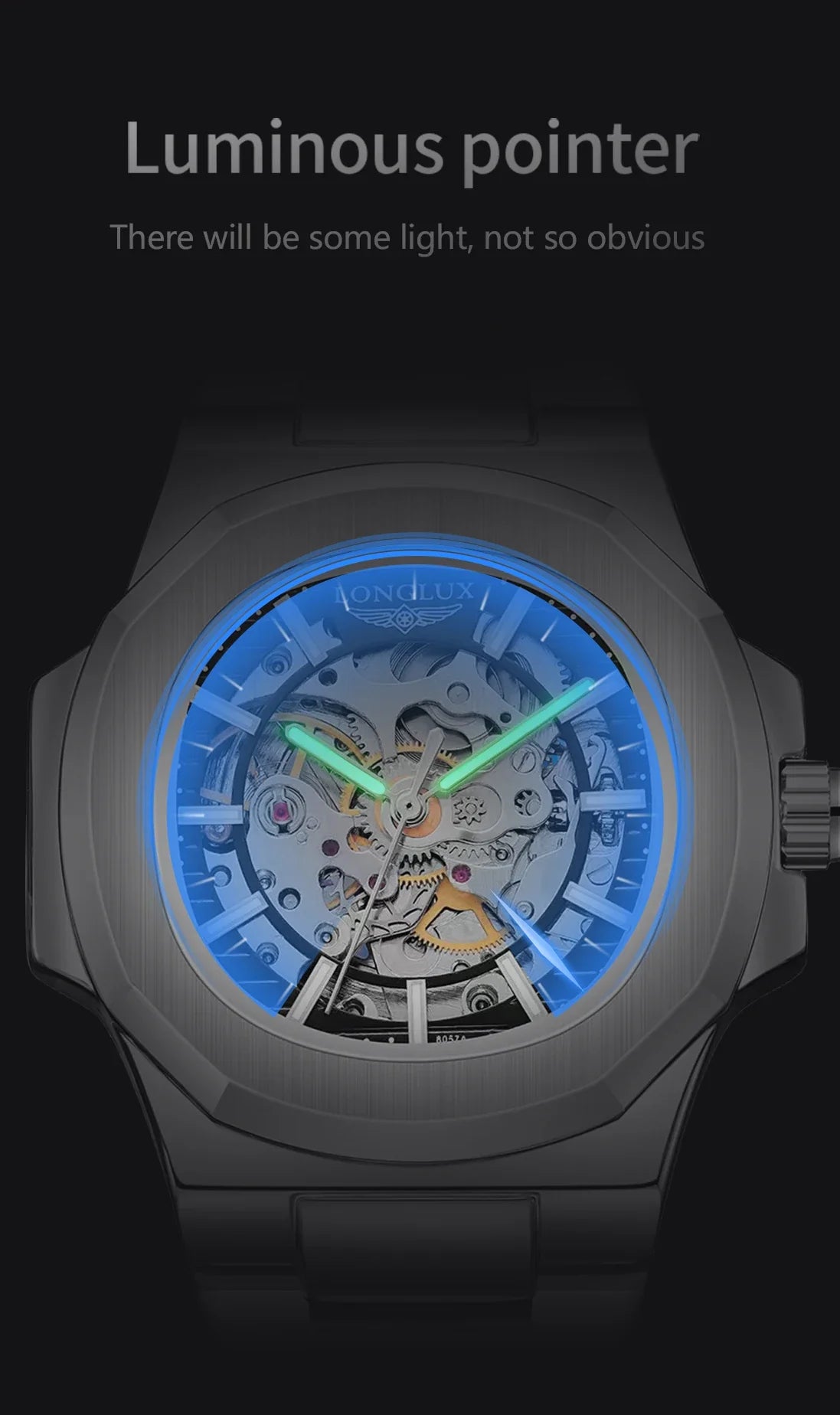 GearVista™ Skeleton Automatic Mechanical Watch