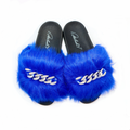 Michaela V Pupa Slippers Blue