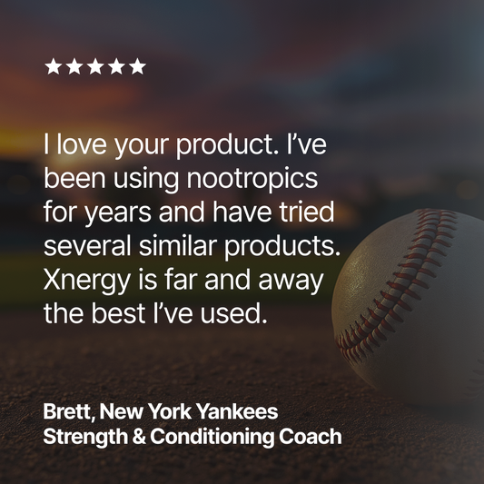 Xnergy: A.M. Nootropic for Calm Energy, Focus & Motivation