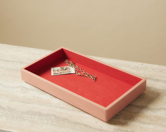 Large Jewelry Tray Blush
