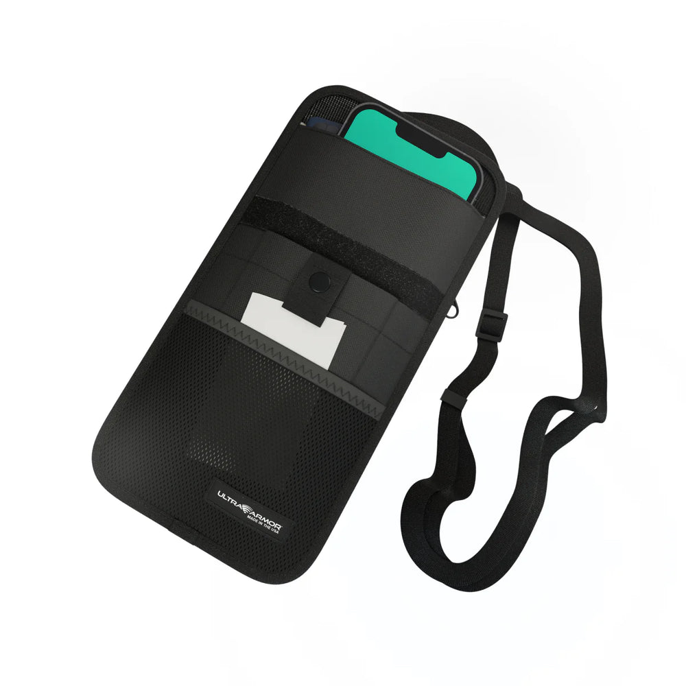 Ultra Armor ConcealShield Cell Phone Faraday Travel Bag – EMF + RFID Blocking Privacy Pouch