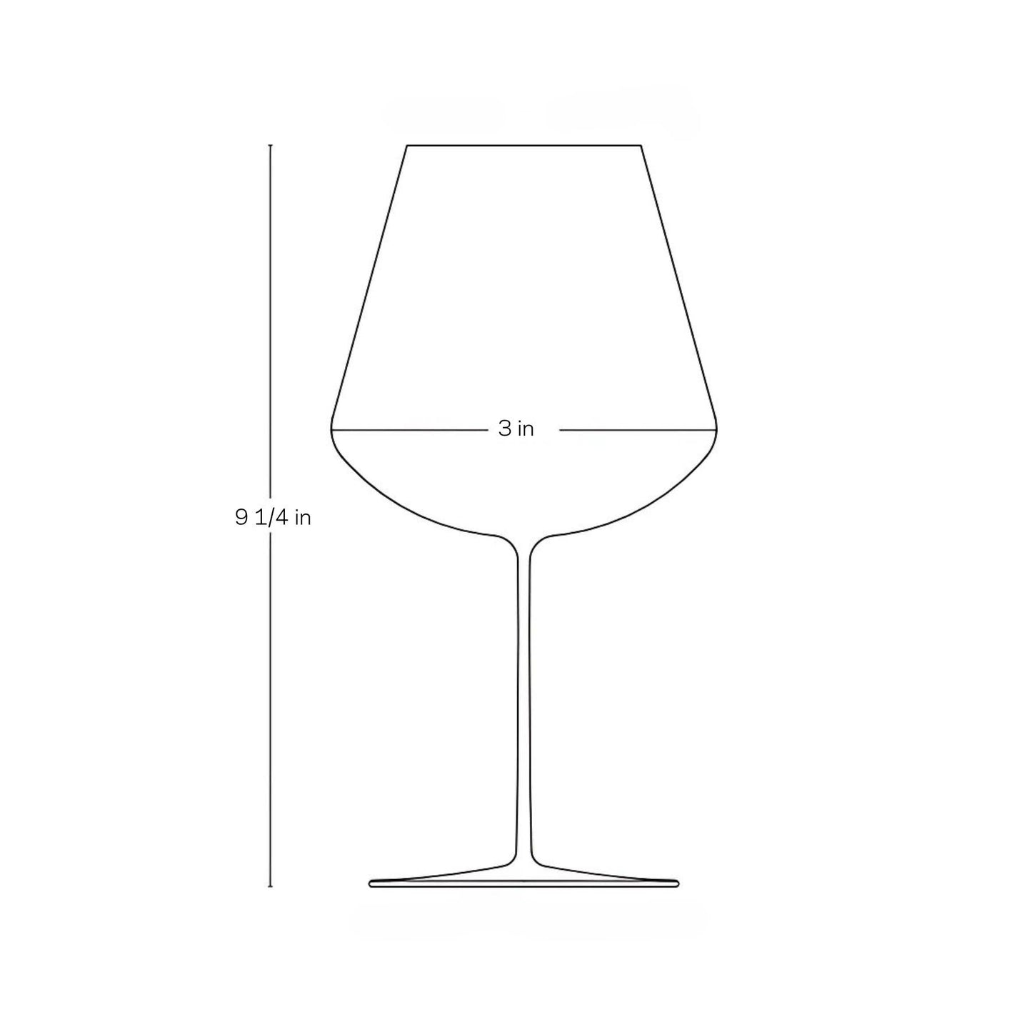 Stem Zero Elegant Red Wine Glass Large