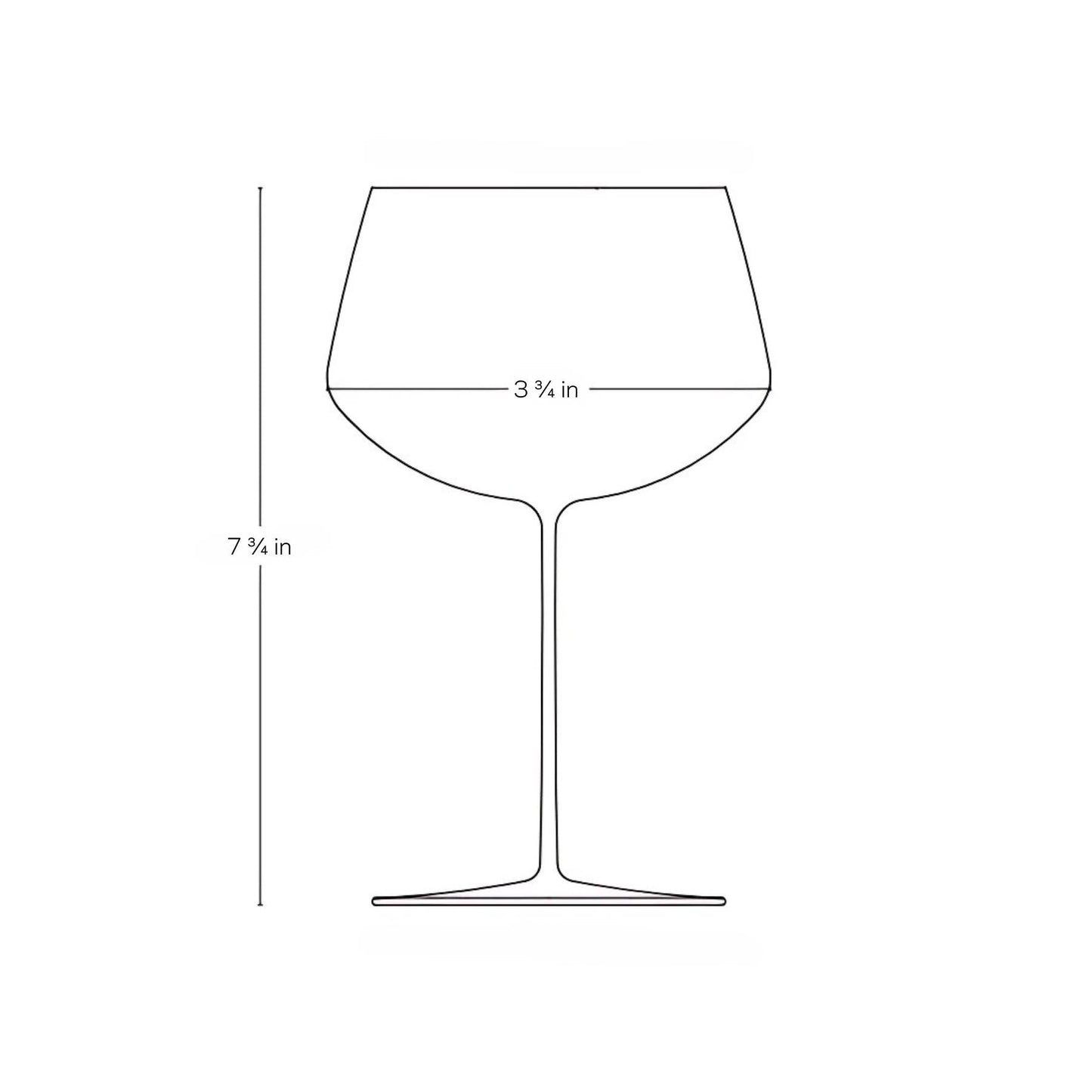 Stem Zero Full Bodied White Wine Glass