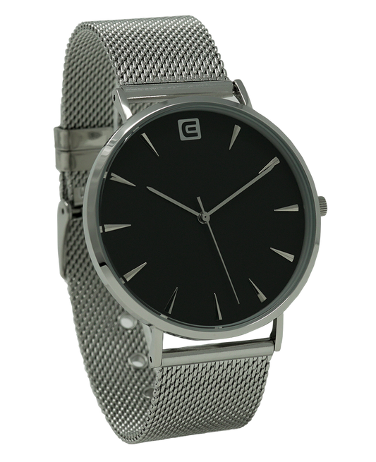 Voyager (Silver/Black) Watch