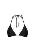 Waikiki Triangle String Bikini Top Black