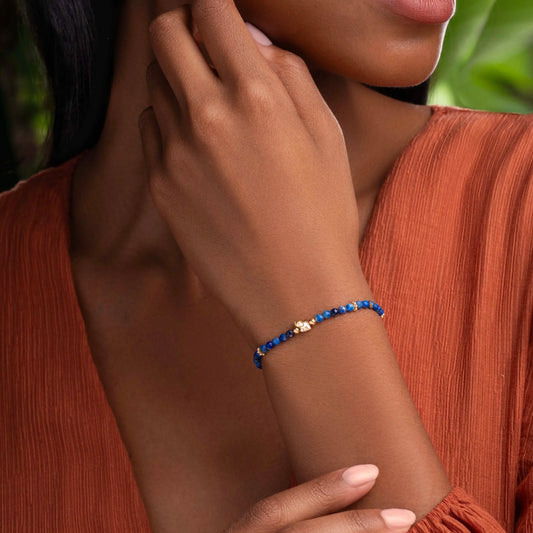 Gentle Strength - Lapis Lazuli Bracelet