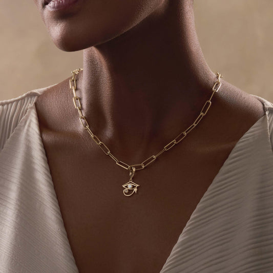 Aligned Vision Eye of Horus Charm