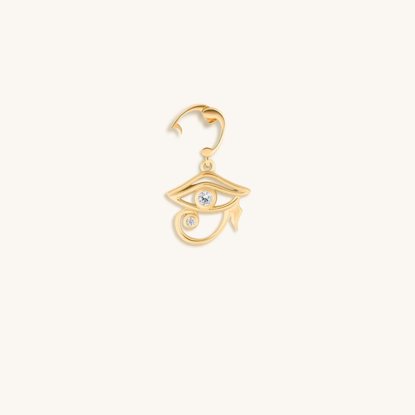Aligned Vision Eye of Horus Charm