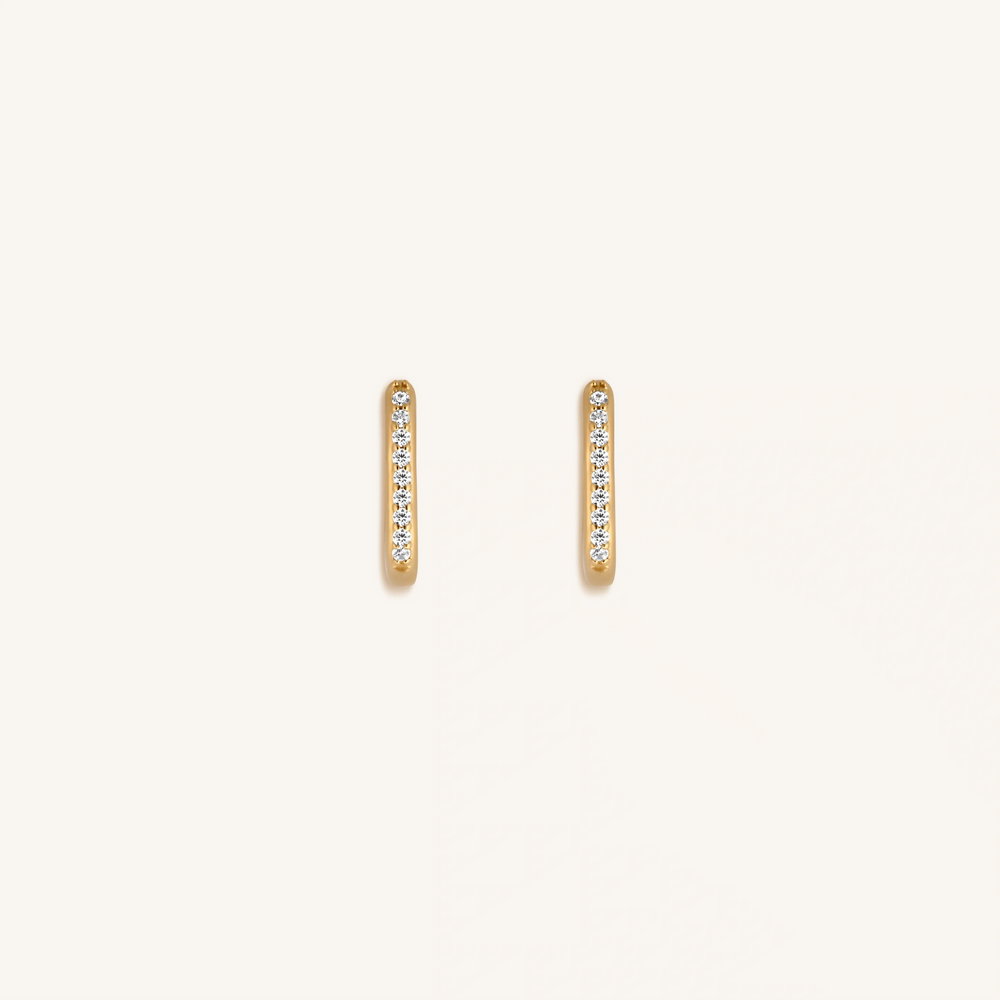 Welcomed Transformation Gold Hoop Earrings