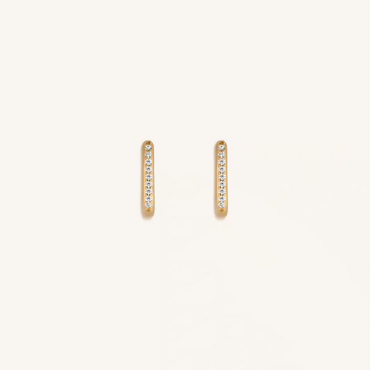 Welcomed Transformation Gold Hoop Earrings
