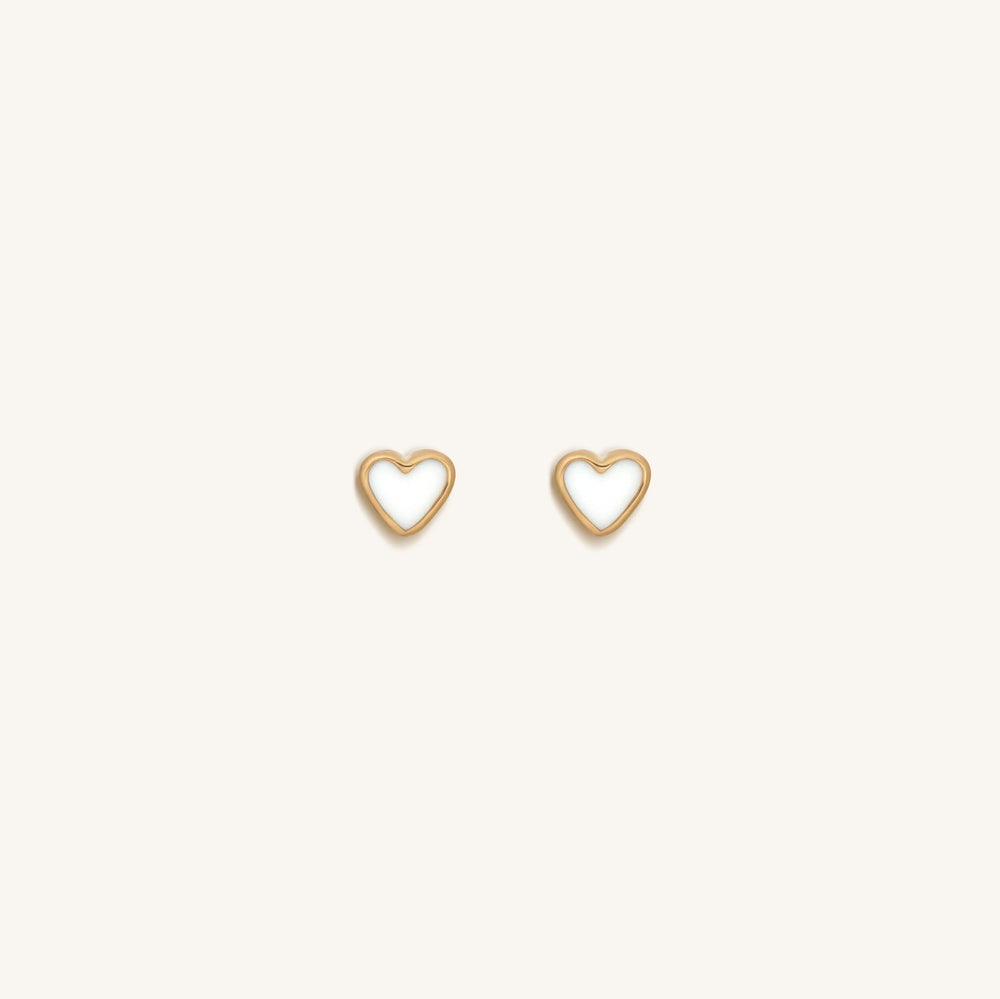 Profound Adoration Heart Earrings
