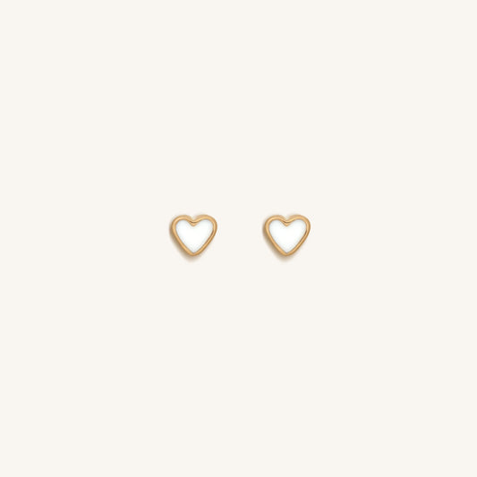 Profound Adoration Heart Earrings