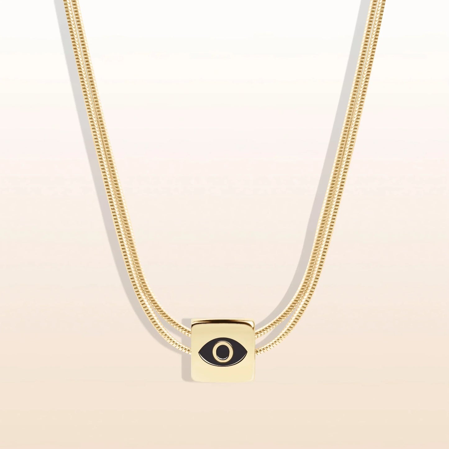 Imagine & Dream - Amethyst Evil Eye February Birthstone Necklace
