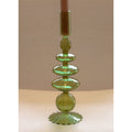 Willow Green Candle Holder - Pair