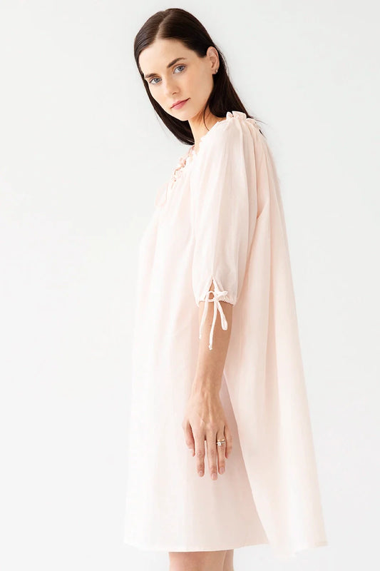 Antoinette Off-Shoulder Cotton Tunic