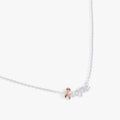 'Hope' Breast Cancer Awareness Pink Ribbon Necklace