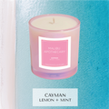 Iridescent Pink Candle