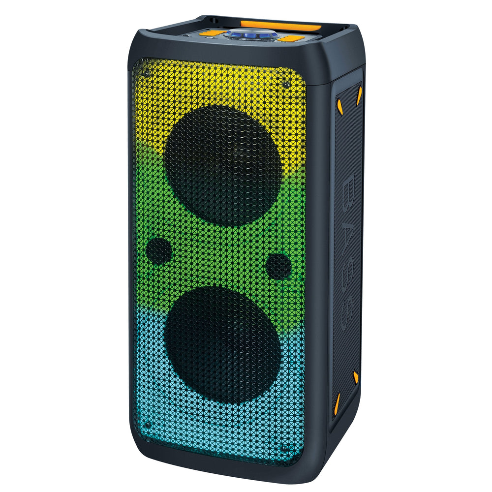 Supersonic 2 x 8" Portable Bluetooth Speaker with True Wireless Technology (IQ-7028DJBT)