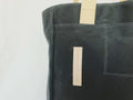 Charcoal Grey Wax Canvas Tote Bag - The Morning Person