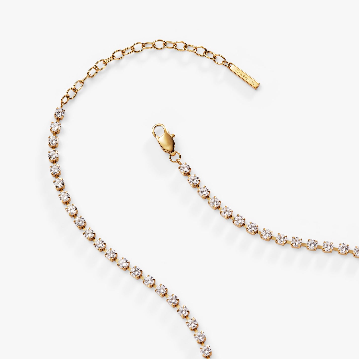 Crystal Tennis Chain Necklace