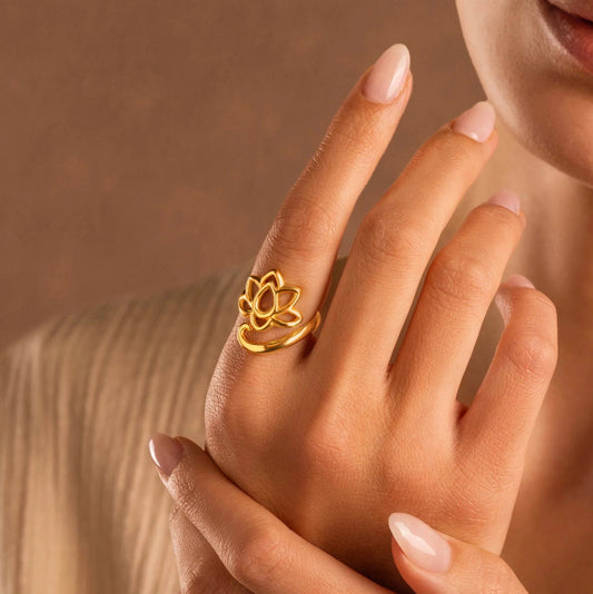 Enlightened Awakening - Lotus Ring