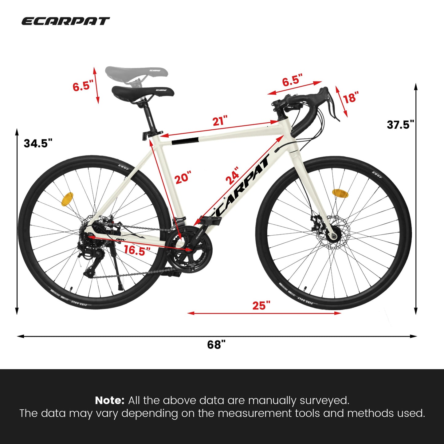 A28320R 700Cx28 Road Bike, Lightweight Aluminum Frame, Disc Brakes, 16-Speed, Fast Acceleration, Suitable for Men and Women, Ideal for High-Intensity Riding