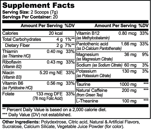 MOVEMENT Energy Powder (Fruit Punch)