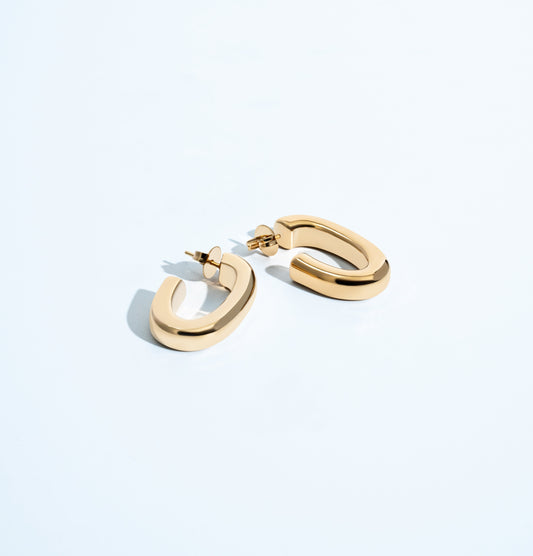Mia Gold Hoops