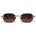 Dore Metal Frameless Sunglasses