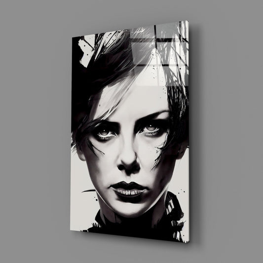 The Bellicose Glass Wall Art || Designer Collection