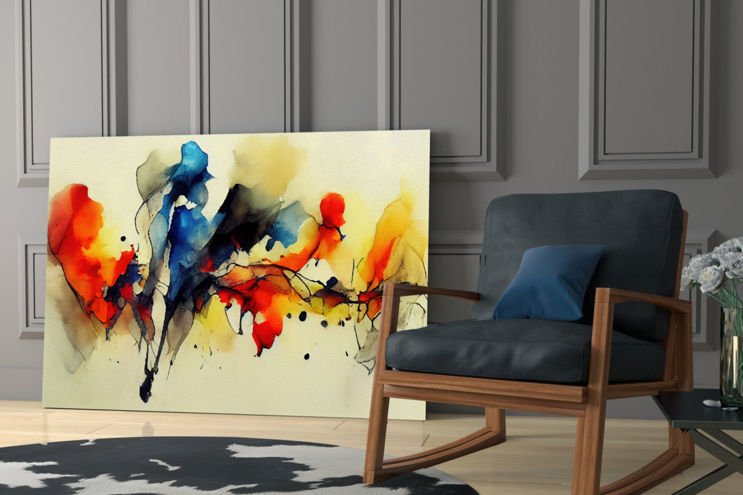 Frequency Glass Wall Art  || Designer Collection