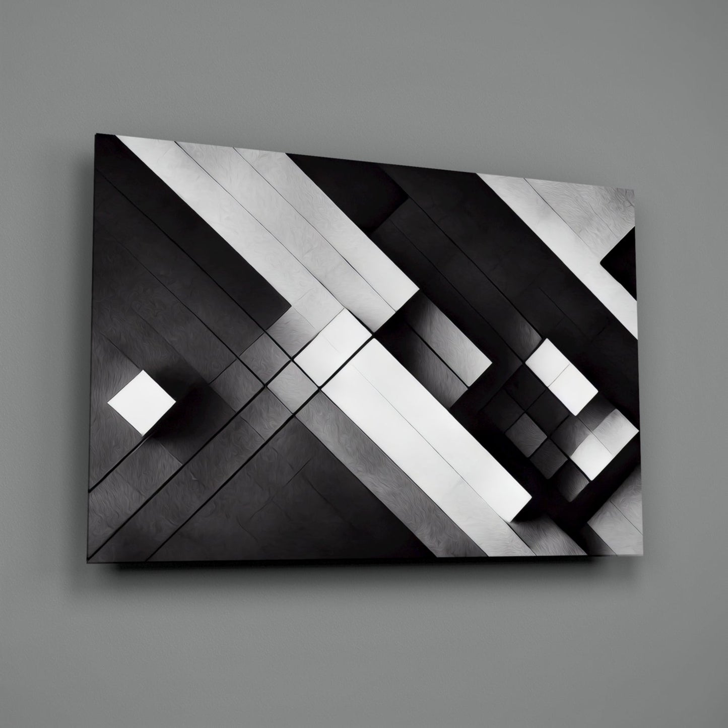 Cubic Glass Wall Art  || Designers Collection