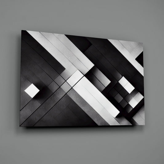 Cubic Glass Wall Art  || Designers Collection