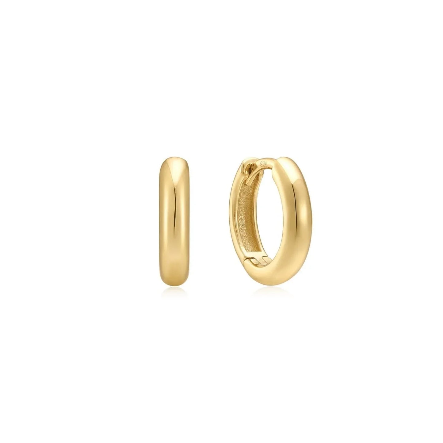 Micro Huggie Hoop Earrings