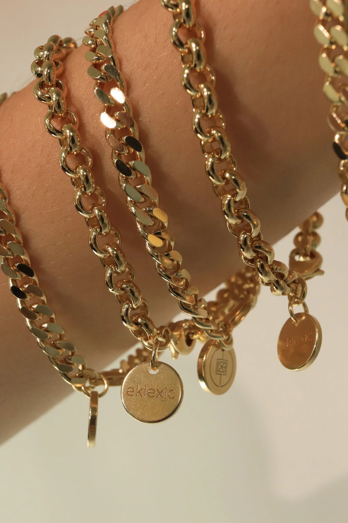 Micro Link Curb Chain Bracelet
