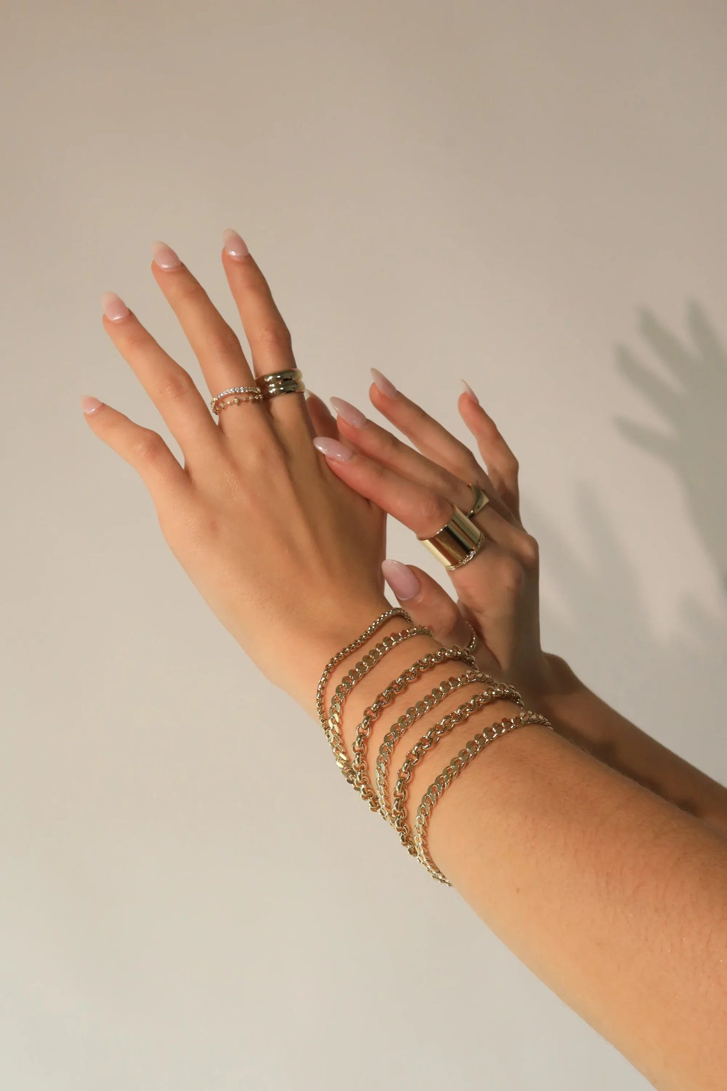 Micro Link Curb Chain Bracelet