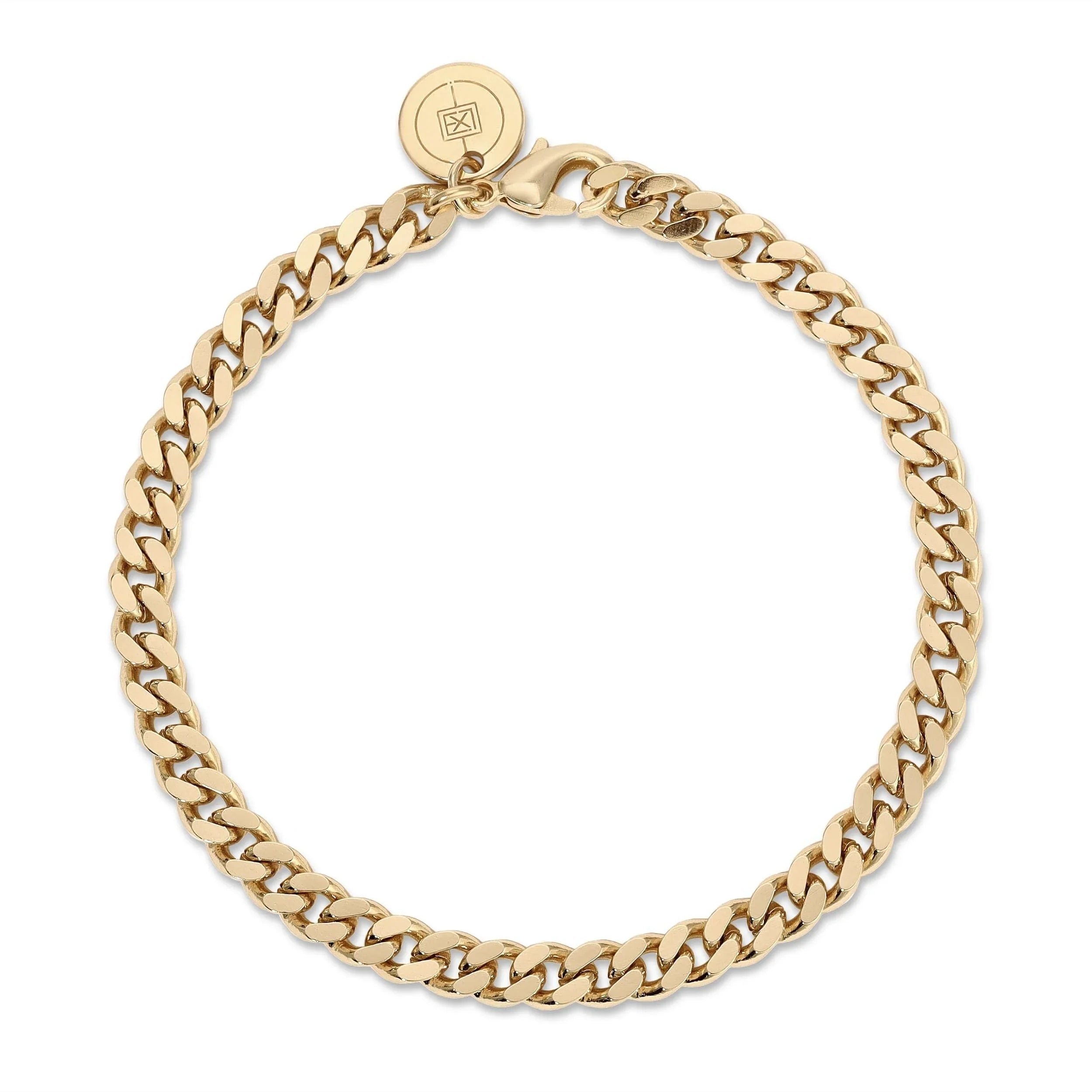 Micro Link Curb Chain Bracelet