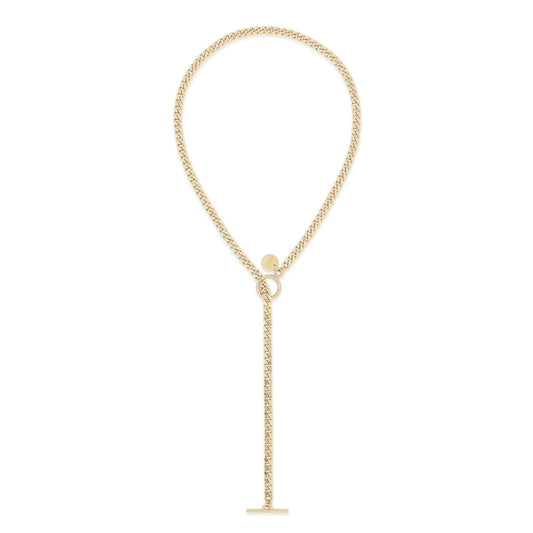 Micro Link Curb Chain Convertible Lariat