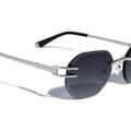 Emil Metal Frameless Sunglasses