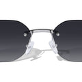 Emil Metal Frameless Sunglasses