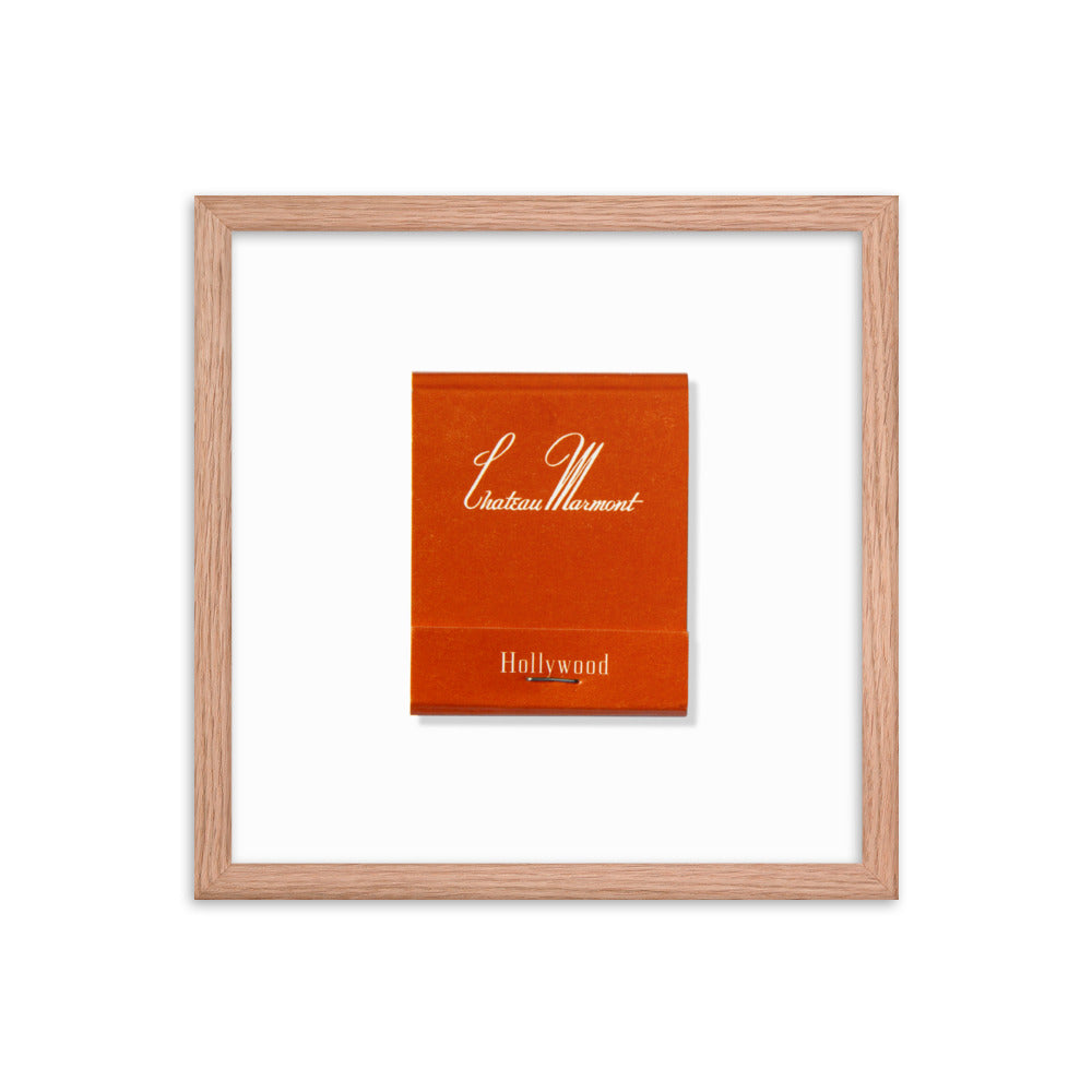 Chateau Marmont Hollywood Framed Print
