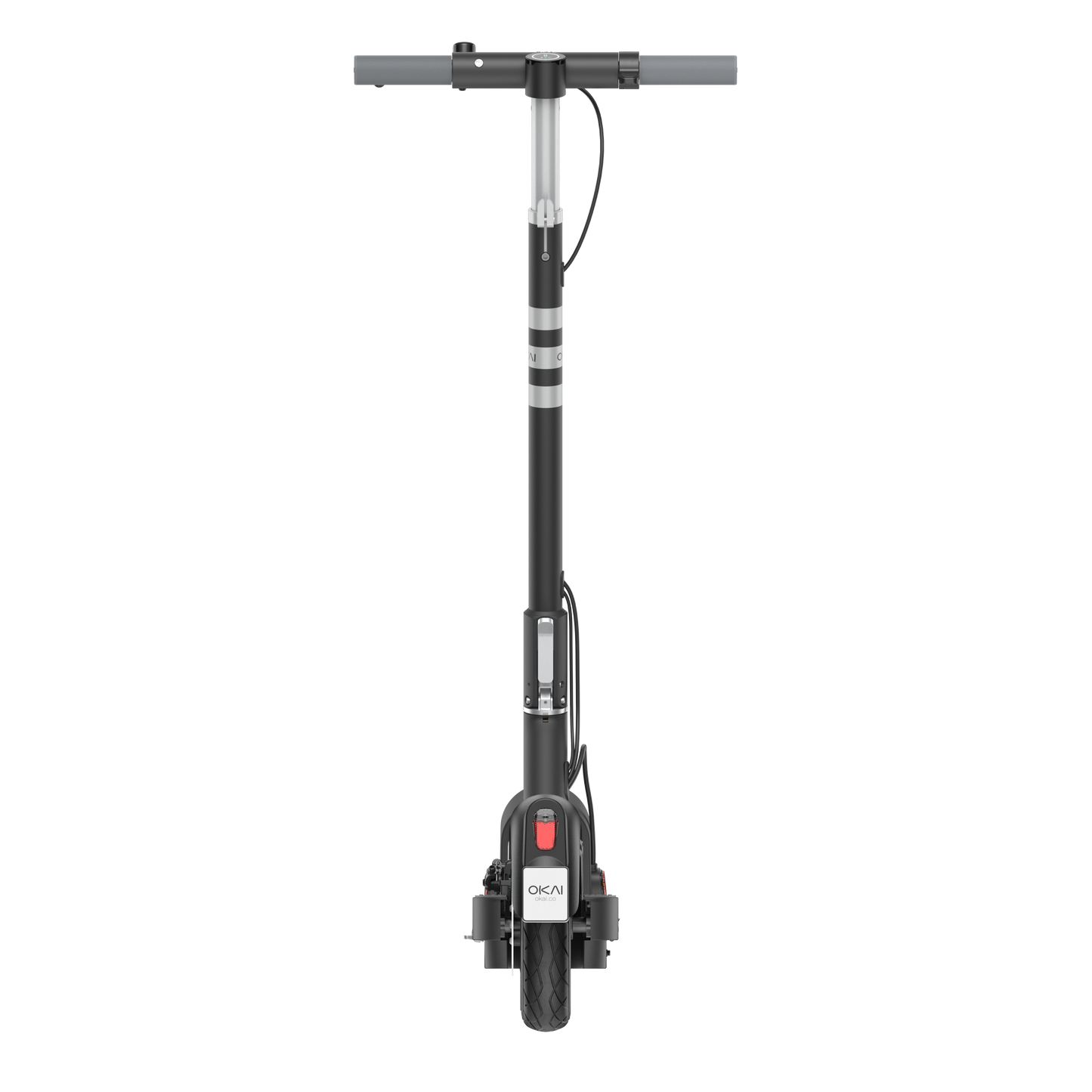 Foldable Electric Scooter w/ 50 Miles Max Operating Range & 20 mph Max Speed - Blac