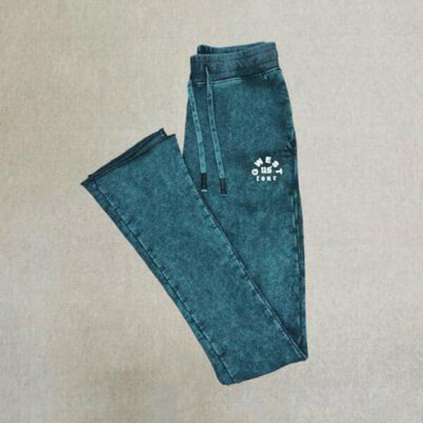 G West Mens Letter Graphic Stackked Jogger