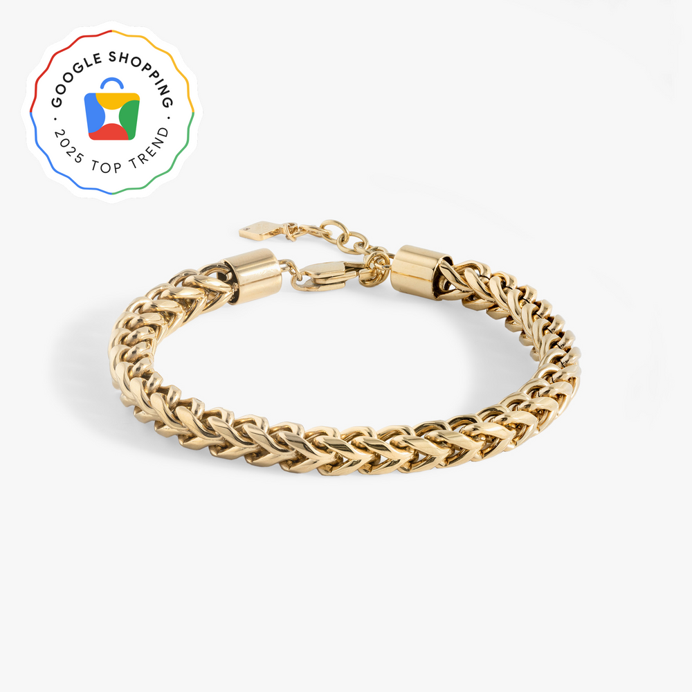 Adjustable Wheat Chain Bracelet