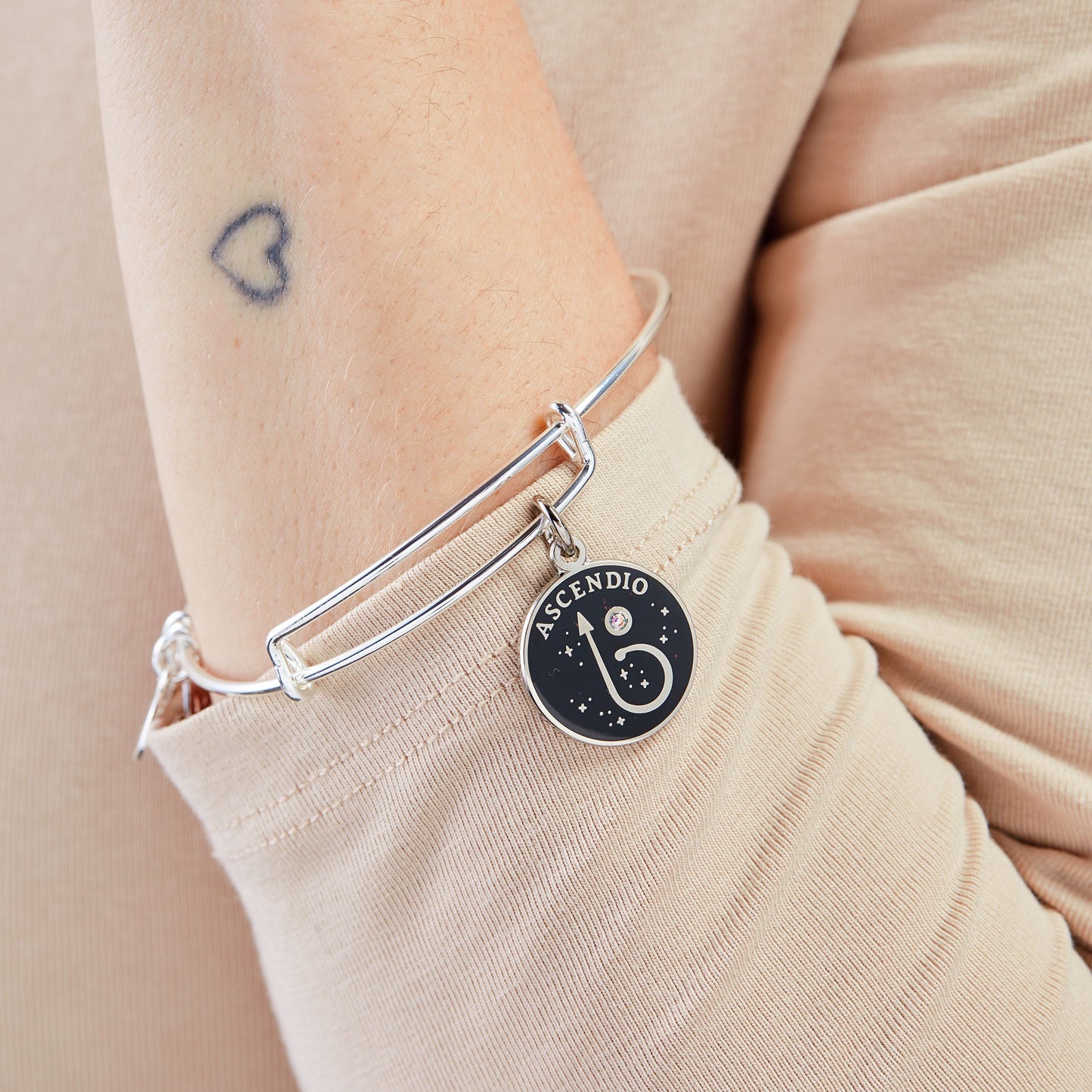 Harry Potter™ 'Ascendio' Charm Bangle Bracelet
