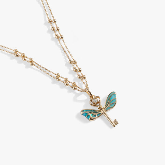 Harry Potter™ Flying Keys Necklace