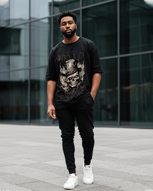 Hello Darkness Oversized T-Shirt