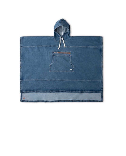 OB-X Denim Poncho